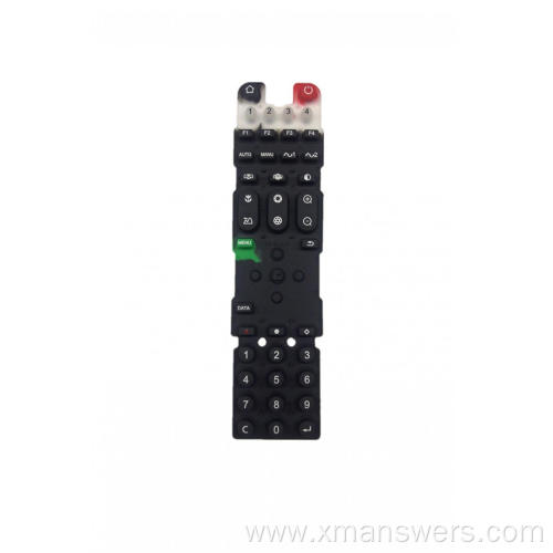 Custom conductive carbon pills silicone rubber keypad